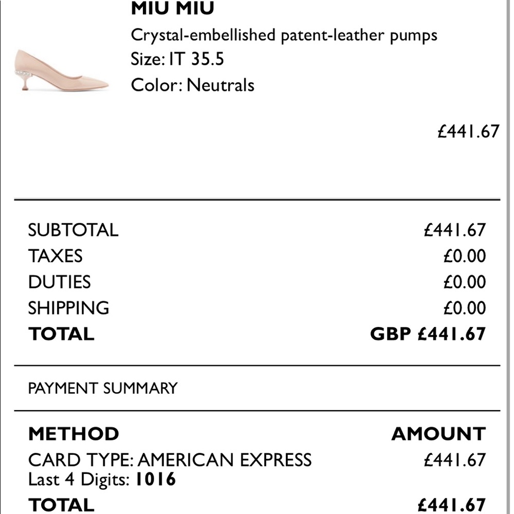 Miu Miu Leather Pump - Picture 6 of 6